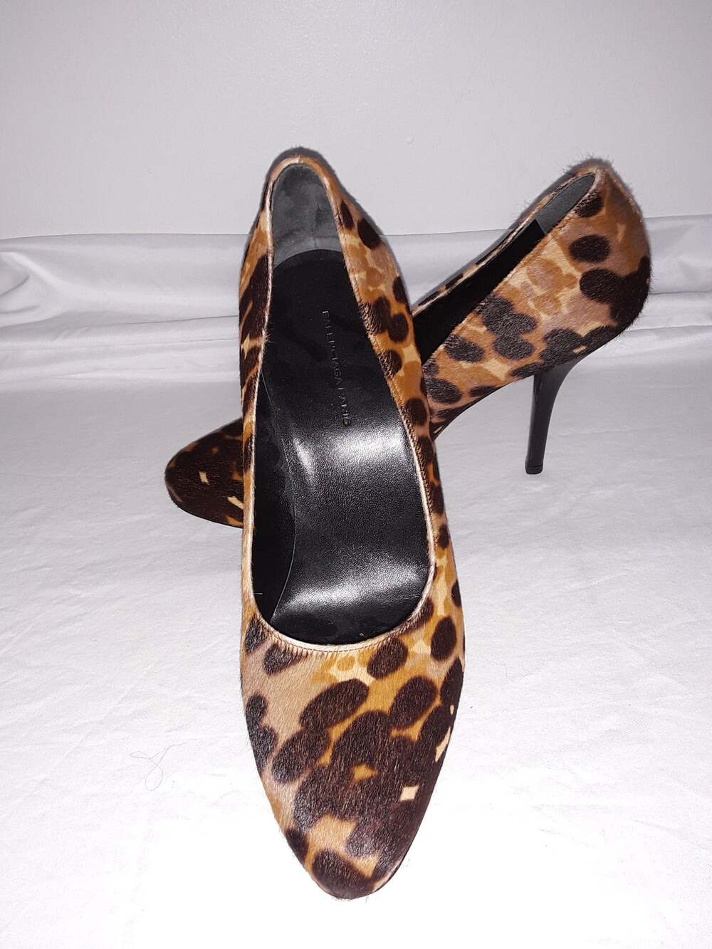 Balenciaga Paris Ponyhide Sz 38 IT / Animal Print Slip On Pumps